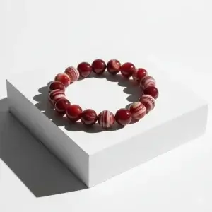VLUKY - [Celestial Fire] Red Agate Bracelet