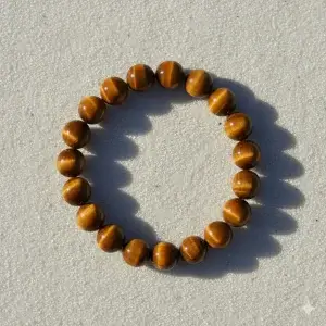 VLUKY - [Earth Within Sand] Brown Tiger's Eye Bracelet