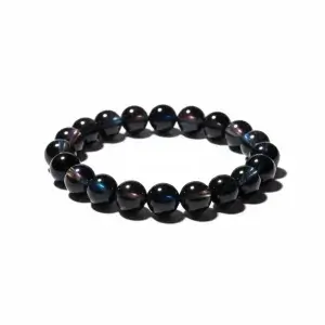 VLUKY - [Flowing Water] Rainbow Obsidian Bracelet